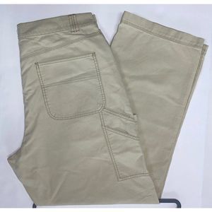 VTG 2k Timberland Pants 36x31 Carpenter Pocket Cargo Khaki Work Cotton Duck C206